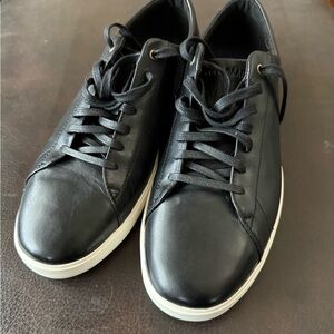 Cole Haan Black Leather Sneakers